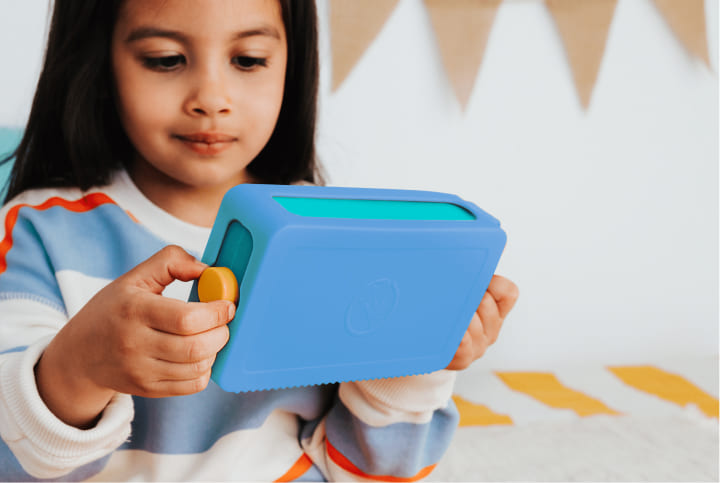 Coque de protection pour Ma Fabrique à Histoires bleue