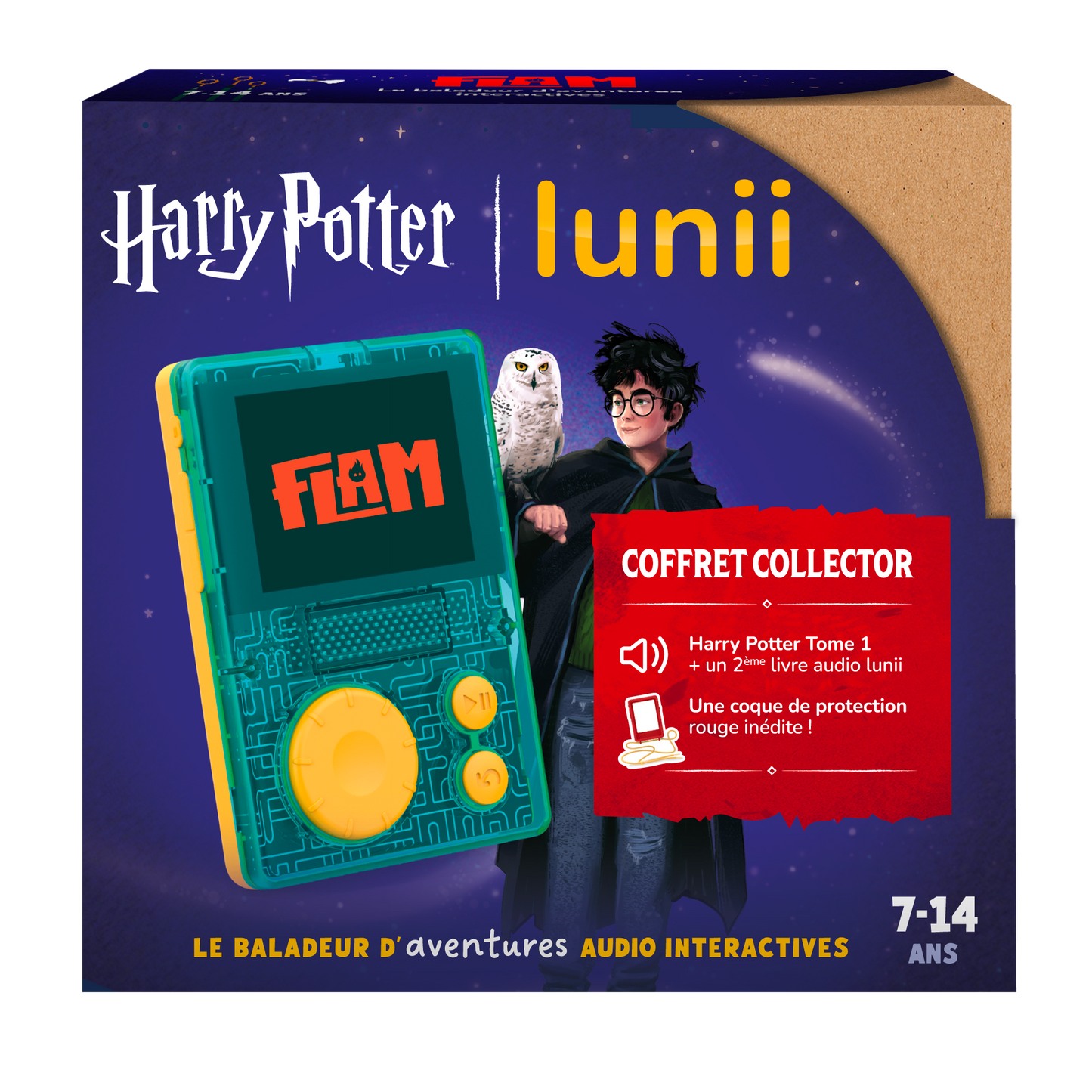 Pack exclusif - FLAM + coque rouge + Harry Potter™ à l’école des sorciers