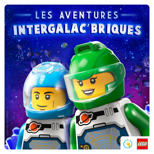 Les aventures Intergalac’briques - Livre audio Ma Fabrique à Histoires - 3760361142821